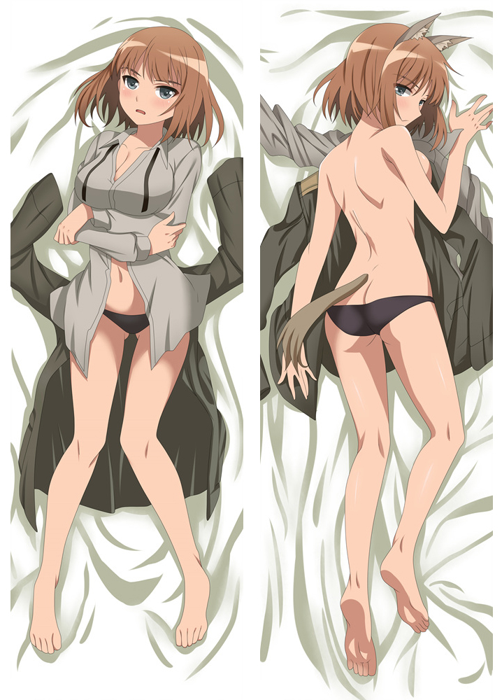 Strike Witches Japanese anime body pillow anime hugging pillow case